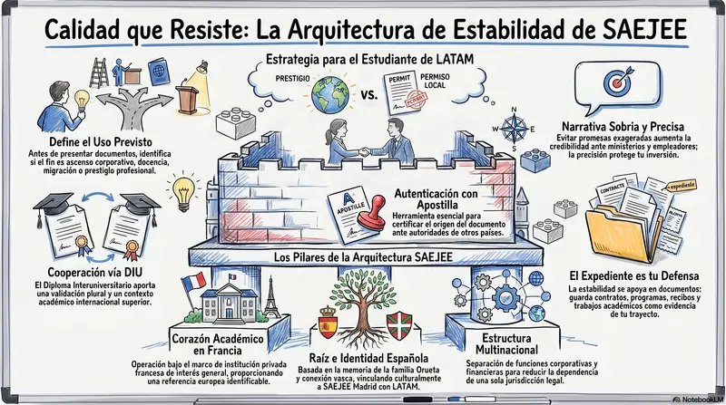 Infograma del artículo — Estabilidad institucional: calidad que resiste cambios políticos y ad…