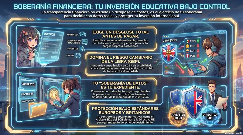 Infograma del artículo — Transparencia financiera: el precio claro también es una forma de sob…